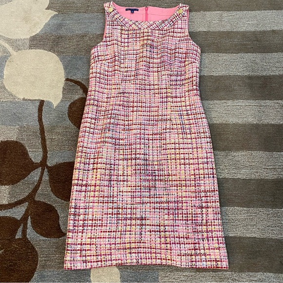 rsvp by Talbots Ribbon Tweed Shift Dress - Picture 3 of 10